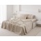Σετ σεντόνια bamboo 300TC (270cm x 290cm) μπέζ