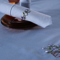 Silk Fashion Τραπεζομάντηλο 569B (170Cm X 270Cm) Σιέλ