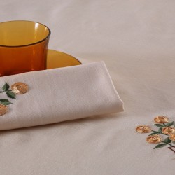 Silk Fashion Τραπεζομάντηλο 569B (170Cm X 270Cm) Κίτρινο