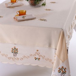 Silk Fashion Τραπεζομάντηλο 569B (170Cm X 270Cm) Κίτρινο