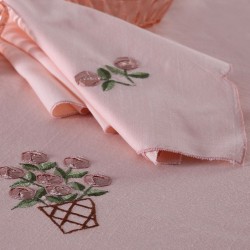 Silk Fashion Τραπεζομάντηλο 569B (170Cm X 270Cm) Ρόζ