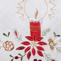 Χριστουγεννιάτικο τραπεζοκαρέ (135cm X 135cm) 5876