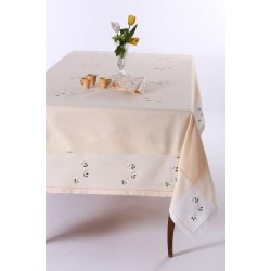 Silk Fashion Τραπεζομάντηλο 589B (170Cm X 270Cm) Κίτρινο