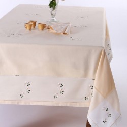 Silk Fashion Τραπεζομάντηλο 589B (170Cm X 270Cm) Κίτρινο