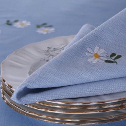 Silk Fashion Τραπεζομάντηλο 589B (170Cm X 270Cm) Σιέλ