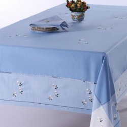 Silk Fashion Τραπεζομάντηλο 589B (170Cm X 270Cm) Σιέλ