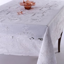 Silk Fashion Χειροποίητο Τραπεζομάντηλο 6011 (170Cm X 220Cm)