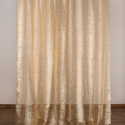 Κουρτίνα 6103 (280cm X 300cm) με τρέσα χρυσή