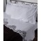 Silk Fashion Χειροποιητο Κηπουρ Σεντονι 6105 Τεσσαρων Τεμαχιων (225Cm X 270Cm) Λευκο