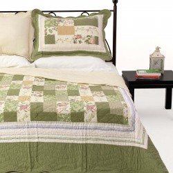 Silk Fashion Κουβερλι Σετ (220Cm X 240Cm + 2 X 50Cm X 70Cm) 6127