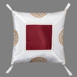 Μαξιλαροθήκη (40cm X 40cm) 612 ΧΜ-45 Μπορντώ