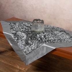 Σατέν καρέ 6134 (85cm X 85cm) γκρί