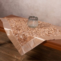 Σατέν καρέ 6134 (85cm X 85cm) χρυσό