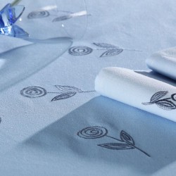 Silk Fashion Τραπεζομάντηλο 623 (140Cm X 180Cm) Σιέλ