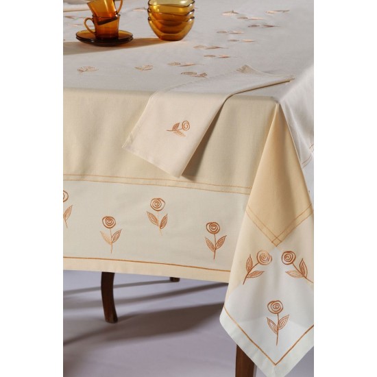 Silk Fashion Τραπεζομάντηλο 623 (140Cm X 180Cm) Κίτρινο
