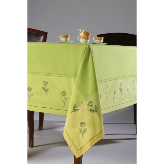 Silk Fashion Τραπεζομάντηλο 623 (140Cm X 180Cm) Πράσινο