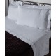 Silk Fashion Χειροποιητο Σεντονι 624 Τεσσαρων Τεμαχιων (225Cm X 270Cm) Λευκο