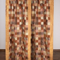 Κουρτίνα 6379 (150cm X 275cm) με τούνελ χρυσή