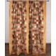 Κουρτίνα 6379 (150cm X 275cm) με τούνελ χρυσή