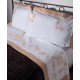 Silk Fashion Χειροποιητο Σεντονι 644-1 Τριων Τεμαχιων (225Cm X 270Cm) Καφε