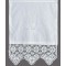 κουρτίνα 6748 (80cm X 150cm) λευκό με τούνελ