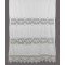 κουρτίνα 674 (40cm X 80cm) λευκό με τούνελ