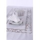 Silk Fashion Χειροποίητο Τραπεζομάντηλο 682 (170Cm X 170Cm) Λευκό