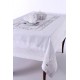 Silk Fashion Χειροποίητο Τραπεζομάντηλο 682 (170Cm X 170Cm) Λευκό