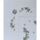 Silk Fashion Χειροποιητο Ροκοκο Σεντονι 7003 Τεσσαρων Τεμαχιων (225Cm X 270Cm) Λευκο/Σιελ