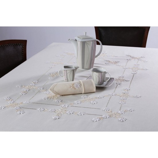 Silk Fashion Χειροποίητο Τραπεζομάντηλο 7083 (170Cm X 270Cm)