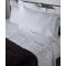 Silk Fashion Χειροποιητο Σεντονι 710 Τριων Τεμαχιων (225Cm X 270Cm) Λευκο