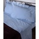 Silk Fashion Χειροποιητο Σεντονι 710 Τεσσαρων Τεμαχιων (225Cm X 270Cm) Σιελ
