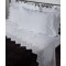 Silk Fashion Χειροποιητο Σεντονι 712 Φιλτιρε Τεσσαρων Τεμαχιων (225Cm X 270Cm) Λευκο