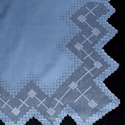 Silk Fashion Χειροποιητο Σεντονι 712 Φιλτιρε Τεσσαρων Τεμαχιων (225Cm X 270Cm) Σιελ