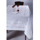Silk Fashion Χειροποίητο Τραπεζομάντηλο 717 (170Cm X 270Cm) Λευκό