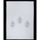 κουρτίνα 727 (210cm X 300cm) λευκή με τούνελ