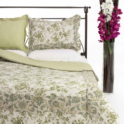 Silk Fashion Κουβερλι Σετ (160Cm X 220Cm + 1 X 50Cm X 70Cm) 7378-5