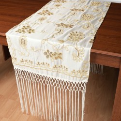 Σατέν τραβέρσα 7710 (50cm X 210cm) Ivory