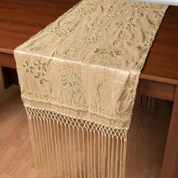 Σατέν τραβέρσα 7710 (50cm X 210cm) χρυσό