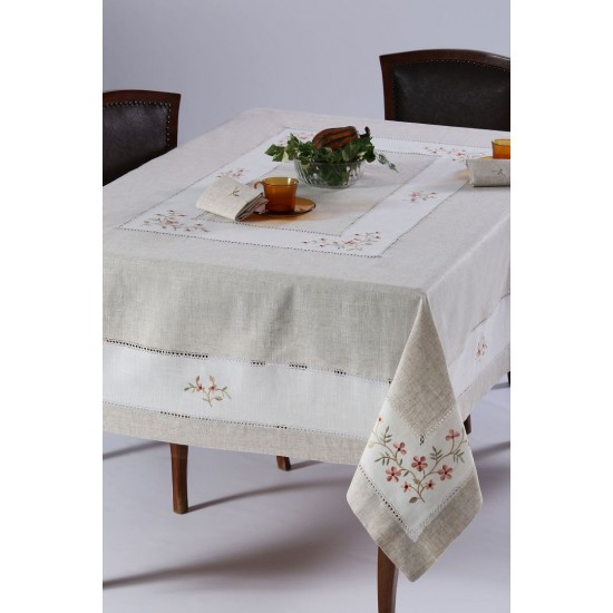 Silk Fashion Τραπεζομάντηλο 8007 (140Cm X 140Cm)
