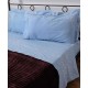 Silk Fashion Χειροποιητο Κοφτο Σεντονι 800 Τεσσαρων Τεμαχιων (225Cm X 270Cm) Σιελ