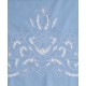 Silk Fashion Χειροποιητο Κοφτο Σεντονι 800 Τεσσαρων Τεμαχιων (225Cm X 270Cm) Σιελ