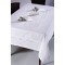 Silk Fashion Χειροποίητο Τραπεζομάντηλο 8122 (170Cm X 220Cm) Λευκό