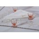 Silk Fashion Χειροποίητο Σετ 8302 (7 Τεμαχίων) Λευκό