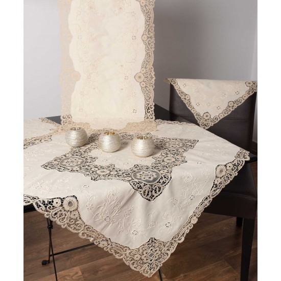 Silk Fashion Σετ (Σετ 4 Τεμαχίων 90Cm X 90Cm 40Cm X 110Cm 2X40Cm X 40Cm ) 837