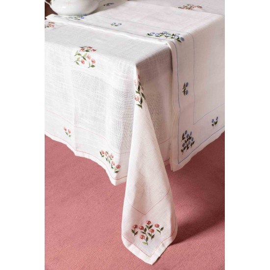 Silk Fashion Τραπεζομάντηλα (140Cm X 180Cm) 858 Σιέλ