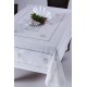 Silk Fashion Χειροποίητο Σετ 8702 (7 Τεμαχίων) Λευκό