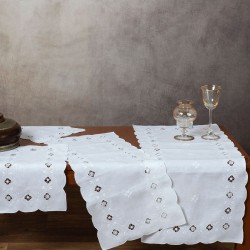 Silk Fashion Χειροποίητο Σετ 6 Τεμαχίων 882 (40Cm X 90Cm/35Cm X 76Cm/30Cm X 45Cm X 2/35Cm X 35Cm X 2)