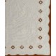 Silk Fashion Χειροποίητο Καρέ 882 (90Cm X 90Cm) Μπέζ