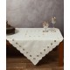 Silk Fashion Χειροποίητο Καρέ 882 (90Cm X 90Cm) Μπέζ